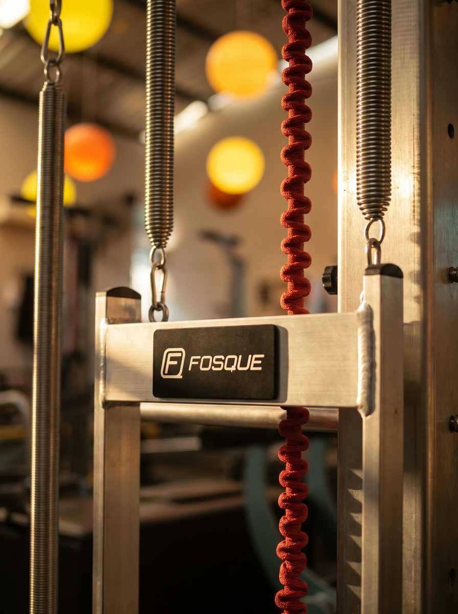 Detalle resortes y carro Reformer